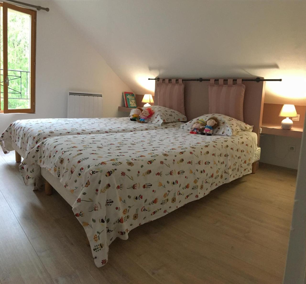 Les Chaumieres Du Chene Hotel Pouillé Eksteriør billede