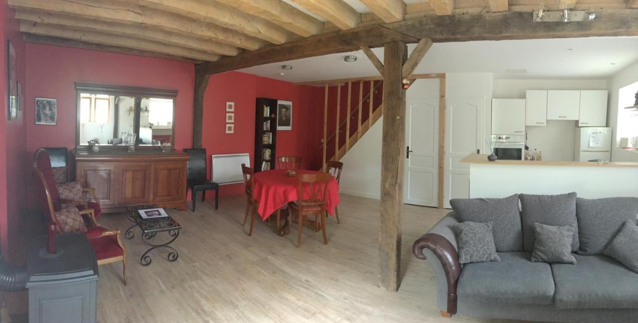 Les Chaumieres Du Chene Hotel Pouillé Eksteriør billede
